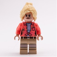 Ellie Sattler, Coral Shirt, Ponytail, Open Mouth (fig-013877)