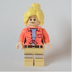 Ellie Sattler, Coral Shirt, Ponytail, Closed Mouth (fig-013881)