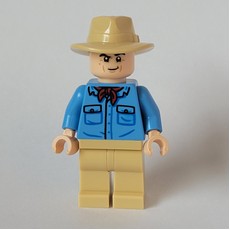 Alan Grant, Hat (28621 Head) (fig-013882)
