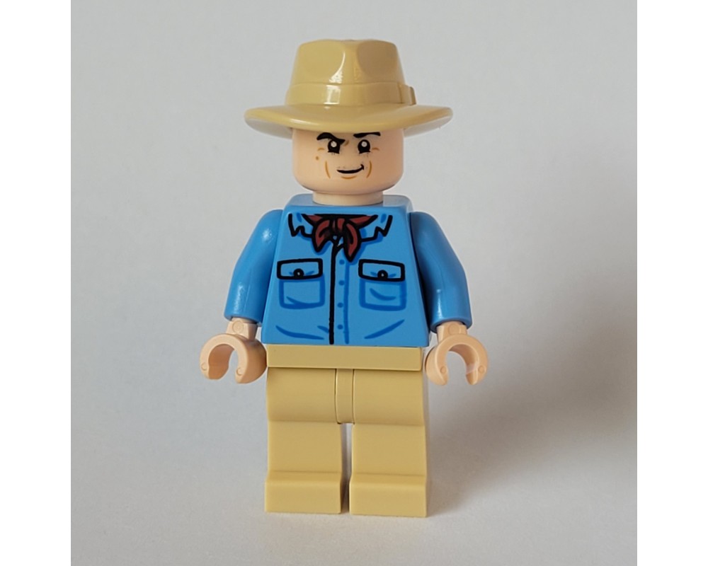 ALAN チャンマン帝国 うぐいすカラー LEGO Set fig-013882 Alan Grant, Hat (28621 Head) | Rebrickable