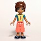 Leo - Yellow Shirt, Coral Pants