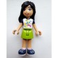 Liann - White Top, Lime Skirt