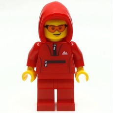 Man, Red Tracksuit with Hood (fig-013939)