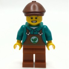 Janitor, Dark Orange Apron (fig-013942)
