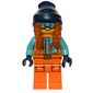 Arctic Explorer, Tina Tarantula, Orange Suit, Dark Blue Beanie Hat with Hair