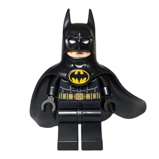 Batman, Black Suit, Black Cape and Cowl (Rubber), White Goggles (fig-013993)