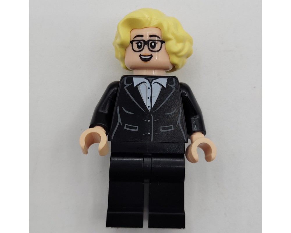 LEGO Set fig-014010 Soccer Manager, Black Suit | Rebrickable - Build ...