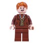 Fred Weasley in Reddish Brown Suit, Dark Orange Tie