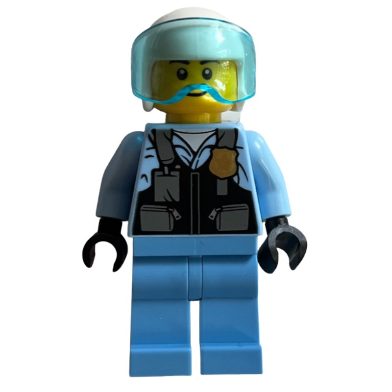 Lego store police helmet