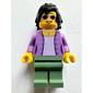 Medium Lavender Torso, Sand Green Legs, Black Hair, Sunglasses