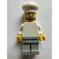 Chef - White Torso, Light Gray Legs, Paint Spots