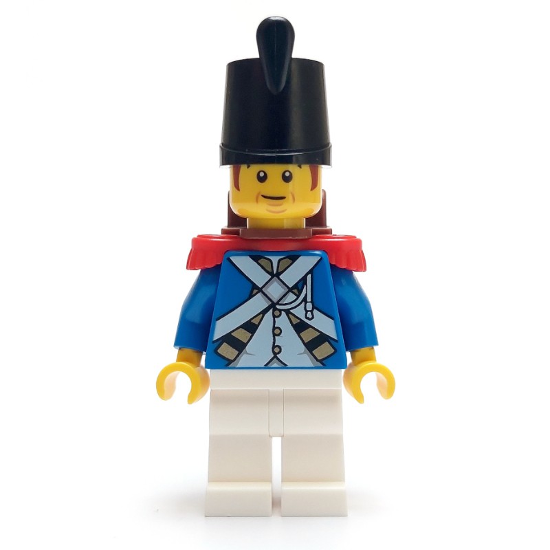 LEGO Set fig-014117 Soldier (Bluecoat) - Backpack, Red Epaulette ...