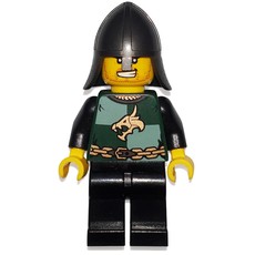 Dragon Knight, Dark Green, Pearl Dark Gray Helmet, Angry (fig-014124)