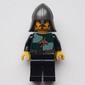 Dragon Knight, Dark Green, Pearl Dark Gray Helmet, Stubble