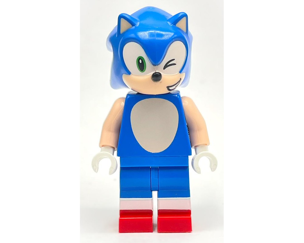 LEGO Set fig-014175 Sonic the Hedgehog, Light Nougat Face, Green Eyes ...