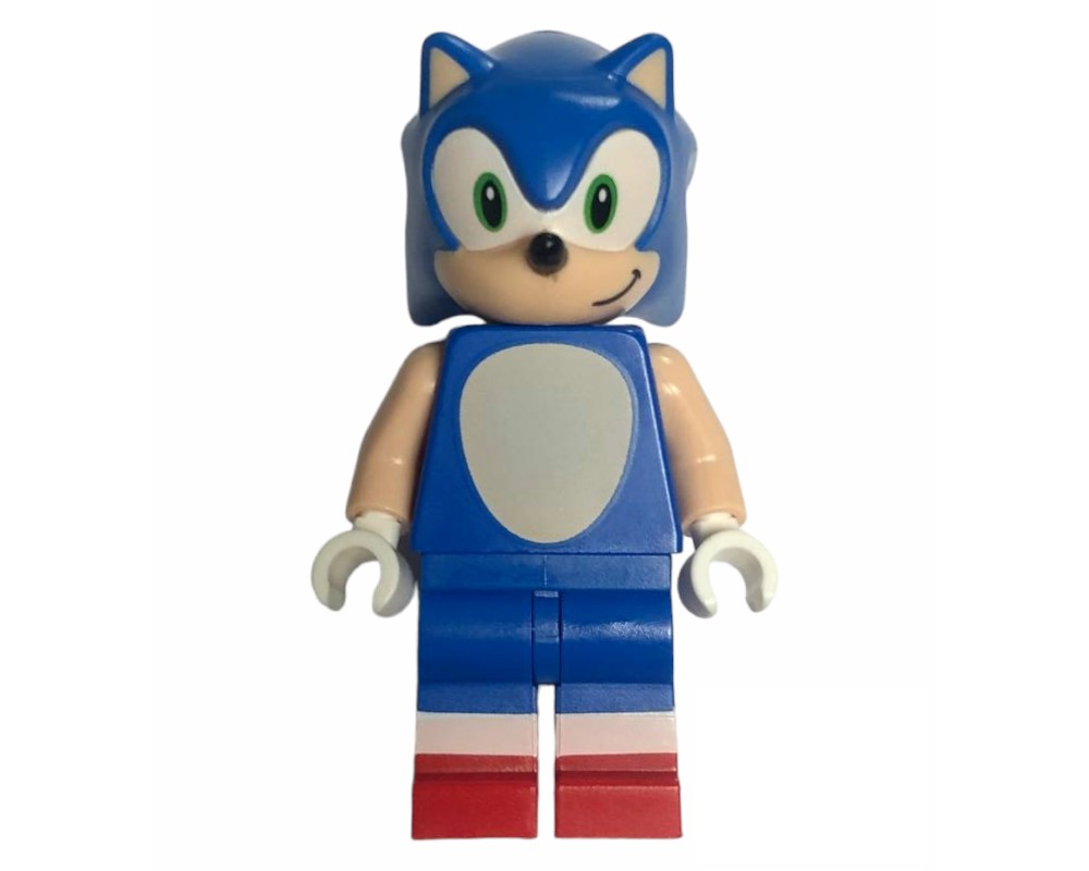 LEGO Set fig-014177 Sonic the Hedgehog, Light Nougat Face, Green Eyes ...