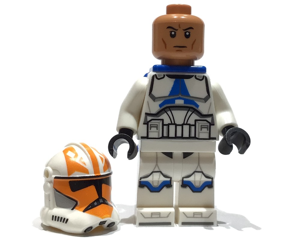 LEGO Set fig-014193 Clone Trooper, 332nd Company, Orange Markings ...