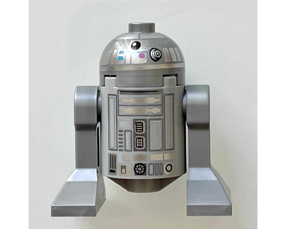 LEGO Star Wars Minifigure - R2-D2 Astromech Droid (Silver Head) 2014