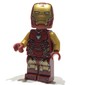 Iron Man Mark 85 Armor, Pearl Gold Arms, Angular Helmet
