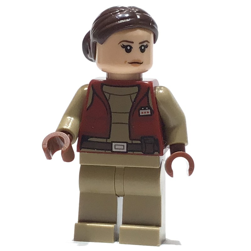 LEGO Set fig-014306 Padme Amidala / Naberrie, Dark Red Senator Outfit ...