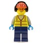 Ground Crew, Vibrant Yellow Safety Vest, Ear Defenders