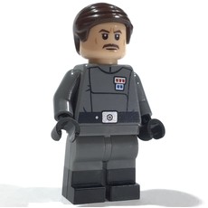 Admiral Wulf Yularen, Dark Brown Hair (fig-014391)
