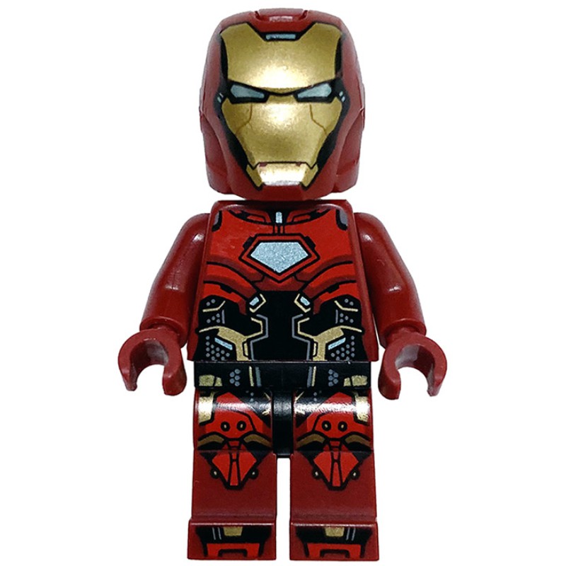 LEGO Set fig-014425 Iron Man Mark 64 Armor | Rebrickable - Build with LEGO