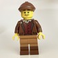 Camera Man, Reddish Brown Torso, Medium Nougat Legs, Reddish Brown Cap