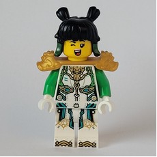 Mei, White Armor, Pearl Gold Should Guard (fig-014535)
