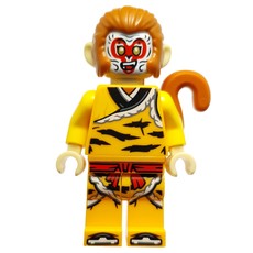 Monkey King, Red and White Facepaint (fig-014545)