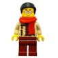 Mr. Tang, Tan Torso, Dark Red Legs