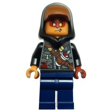 Evil Macaque, Cap and Hood (fig-014554)