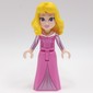 Aurora - Dark Pink Dress, Big Eyes, Yellow Hair