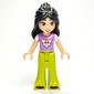 Liann - Medium Lavender Top, Lime Pants, Shocked