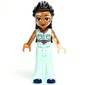 Jordin - White Shirt, Light Aqua Pants