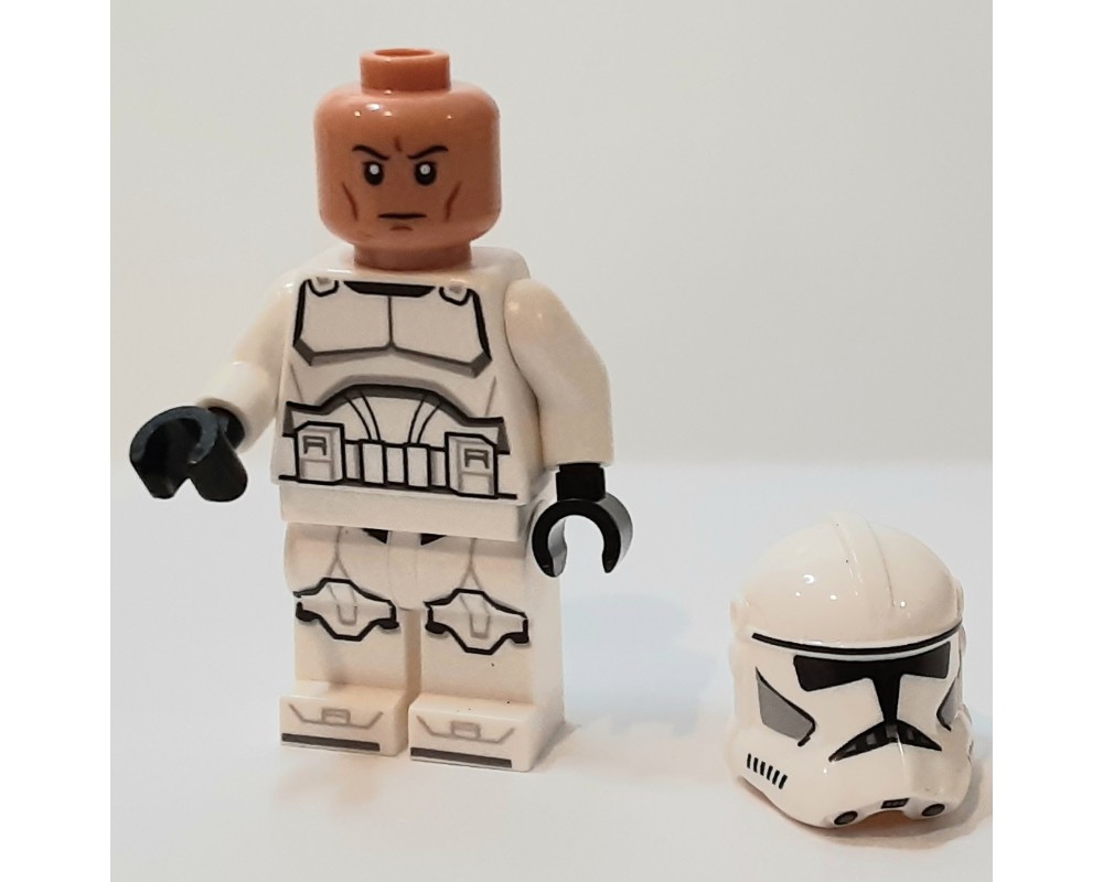 LEGO Set fig-014662 Clone Trooper, Phase II Armor, Nougat Head ...