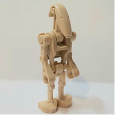 Battle Droid, Two Bent Arms, Light Bluish Grey Clip (fig-014663)