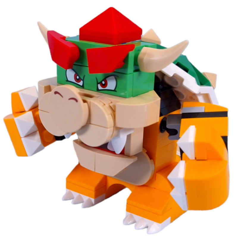 LEGO Set fig-014675 Bowser | Rebrickable - Build with LEGO