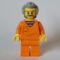 Criminal, Orange Suit, Light Bluish Grey Hair
