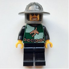 Dragon Knight, Dark Green, Wide Brim Helmet, Angry (Pearl Titanium) (fig-014713)