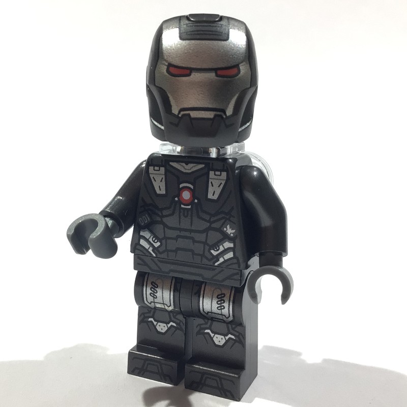 LEGO Set fig-014730 War Machine, Trans-Clear Neck Bracket | Rebrickable ...