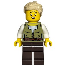 Carpenter, Olive Green Torso, Dark Brown Legs (fig-014812)