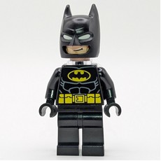 Batman, Black Suit, Black Cowl, Yellow Batman Logo, Neck Bracket (fig-014842)