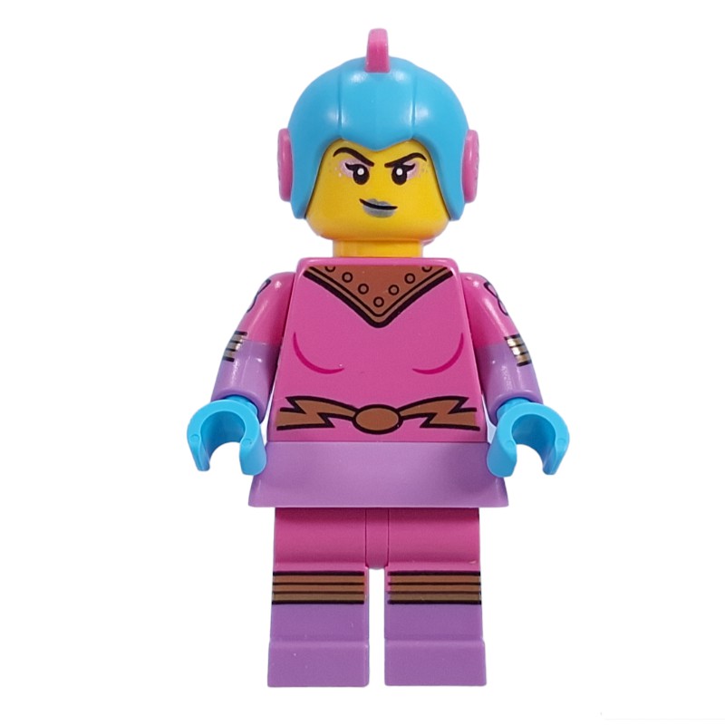 LEGO Set fig-014958 Retro Space Heroine | Rebrickable - Build with LEGO