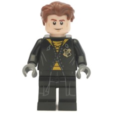 Cedric Diggory, Long Black Robe over Yellow Shirt, No Shirt Tails (fig-015002)
