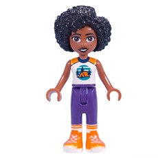 Jamila - Adventure Camp, Dark Purple Pants (fig-015040)
