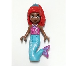 Ariel - Mermaid Form, Live Action Movie Minidoll, Red Hair (fig-015045)