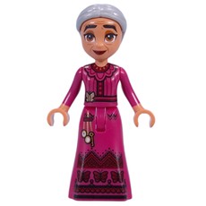 Alma 'Abuela' - Light Bluish Gray Hair (fig-015057)