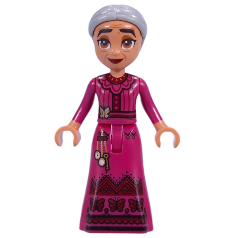 LEGO Set fig-015057 Alma 'Abuela' - Light Bluish Gray Hair ...