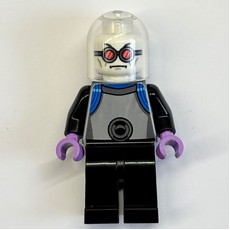 Mr. Freeze with Flat Silver Outfit, Helmet Dome (fig-015076)